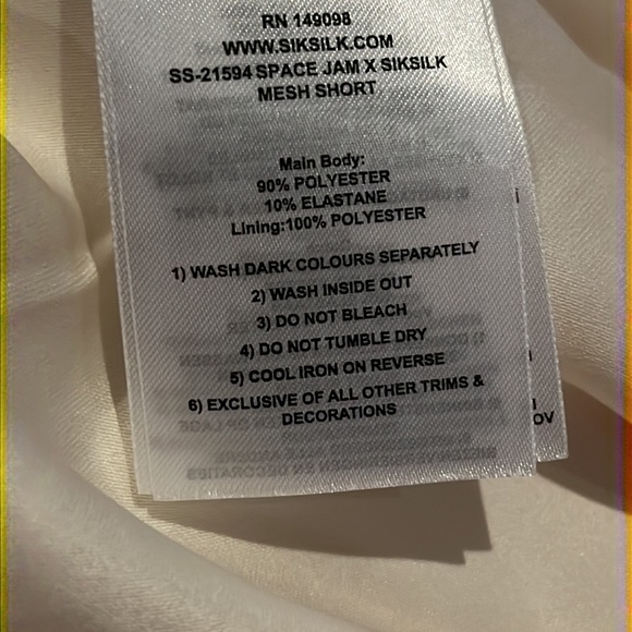 Space jam X SikSilk Mesh Short - Picture 15 of 15